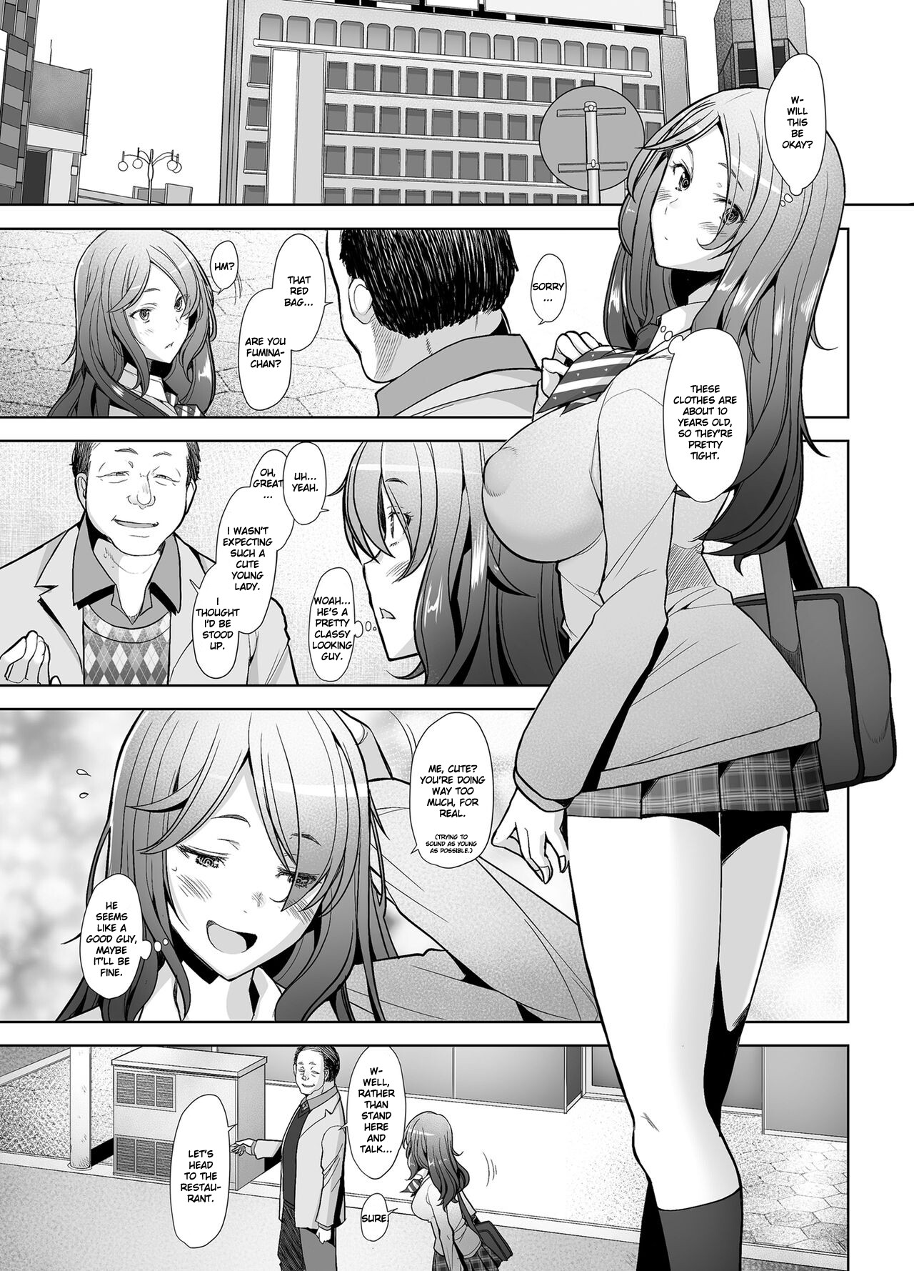Hentai Manga Comic-The Young Wife Who Got Fucked Raw After Trying Sugar Dating: High School Girl Disguise Arc-Read-5